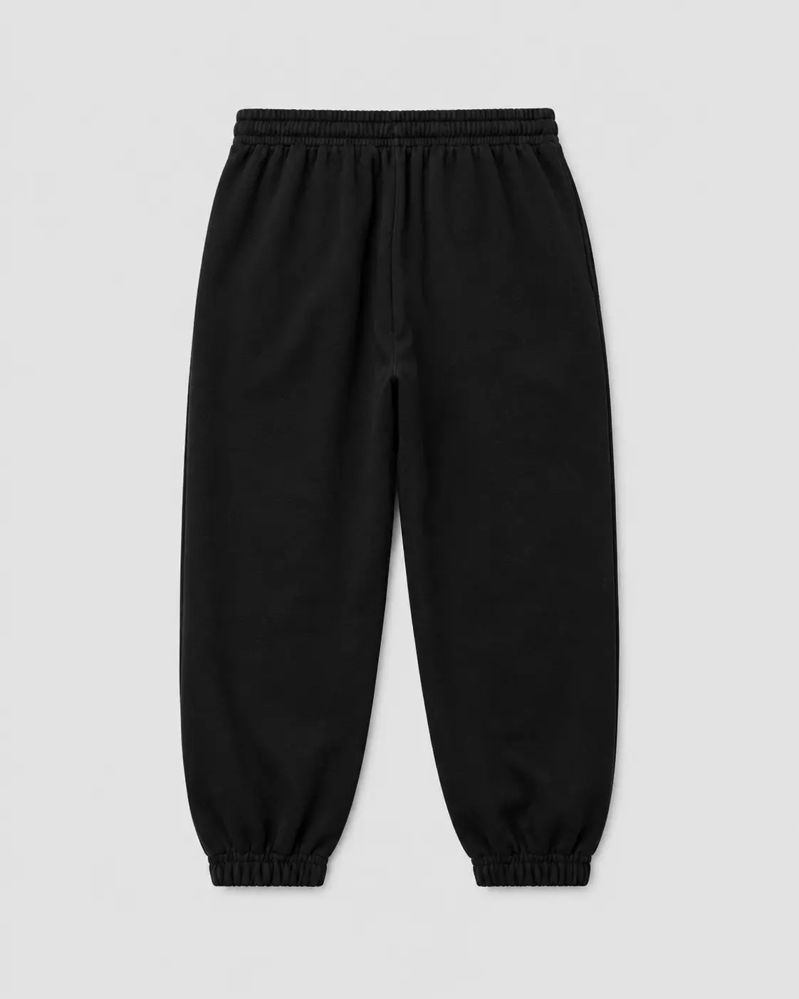 LARP Sweatpants — Black · White back view