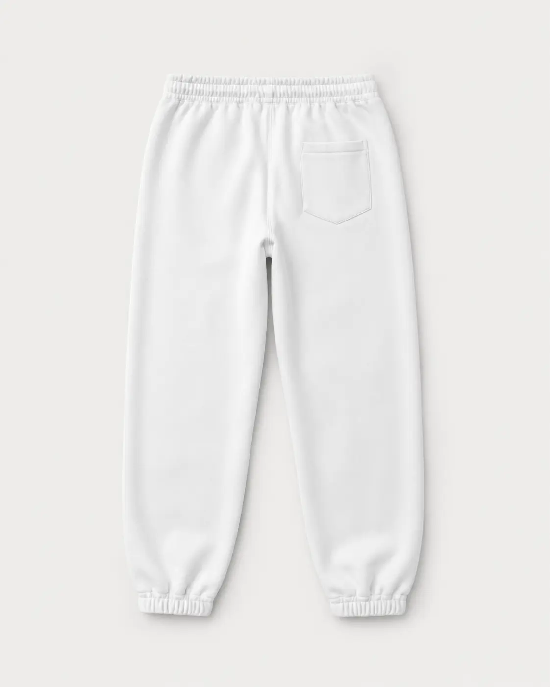 LARP Sweatpants — White · Navy back view