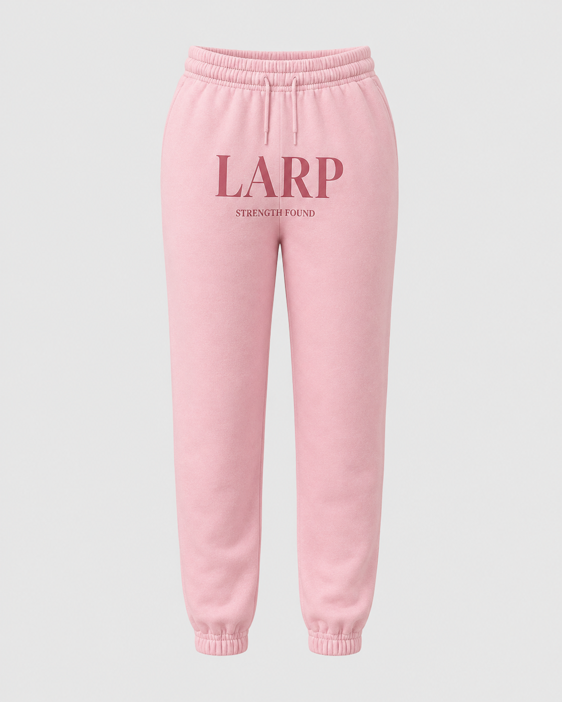 Women's LARP Sweatpants — Pink · Pink — back view
